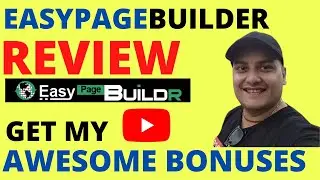 Easy Page Builder Review⚠️WARNING⚠️DON'T GET EasyPageBuilder WITHOUT MY 👷 CUSTOM 👷 BONUSES!!