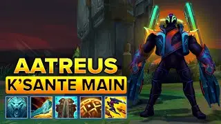 AatREuS K'Sante Montage 2024 - Best K'Sante Plays Season 14