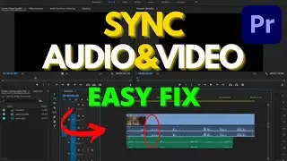 Premiere Pro AUDIO/VIDEO Desync? Here's How to Fix It - Quick and Easy Solution