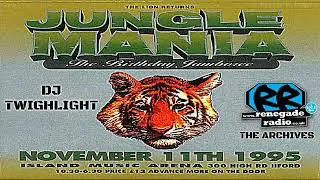 DJ Twilight | Jungle Mania @ The Island, Ilford | 11 November 1995 | JUNGLE  DNB KOOL LONDON UK RAVE