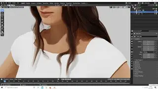 Blender 2.93 Tutorial: How To Make Realistic Looking Hair.