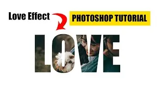 How To Make LOVE text effect in Photoshop cc   PHOTOSHOP 7  