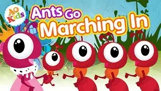 The Ants Go Marching In | Kids Nursery Rhyme