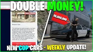 NEW GTA ONLINE DLC - All NEW Content, Cop Cars, Double Money, New Business & Discounts!