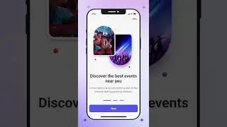 Event Booking Mobile Application UI Design | All Event Booking App UI Kit | Figma Design | UI Kit