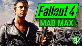 FALLOUT 4: Max Rockatansky MAD MAX Road Warrior Character Build!