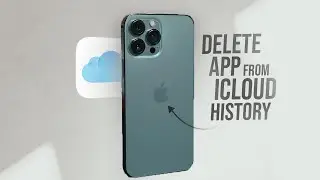 How to Delete App from iCloud History (tutorial)