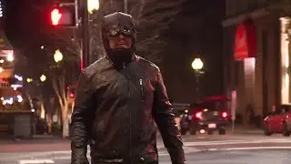 Masked man patrols streets of NC city helping those in need