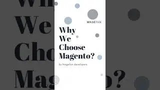 Why we choose Magento?