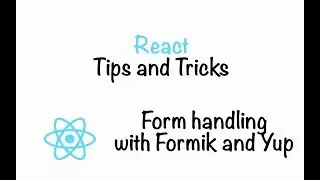 Form handling in React-Native with Formik and Yup