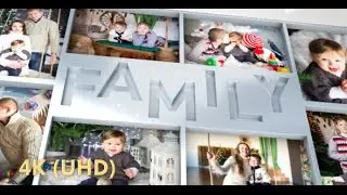 Family Photo Slideshow | After Effects Template | Video Displays