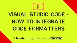 Visual Studio Code - How to integrate code formatters