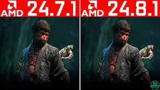AMD Driver Update 24.8.1 vs 24.7.1 Driver Comparison (RX 6600)