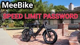 MeeBike Speed Limit Password and Error codes list and more