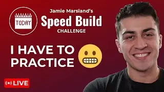 Today is the Day! Practicing for the Speed Build Challenge (LIVE)