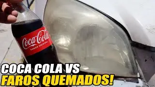 Como Pulir Faros del Carro con Coca Cola