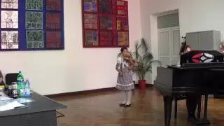 Zamfir Delia cl. a II - a Scoala Gimnaziala de Arte nr 2 ; C  Dimitrescu - Rieding   C