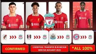 Liverpool All Latest & Possible Transfer Targets & Rumours in January 2025 🚨🔥 ARNE SLOT TRANSFERS