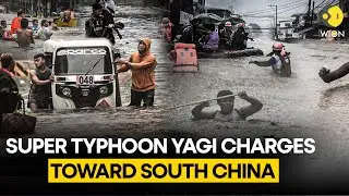 Super Typhoon Yagi makes landfall in China's Hainan province, over 400,000 evacuated |WION Originals