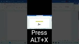 how to make कैंची (scissors) in ms word #shorts#short#ytsshorts#vir al#trending#computer