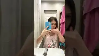 Моё утро (умываюсь)