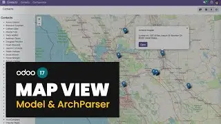 Odoo View Model and Arch Parser | Custom Map View Type