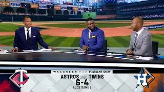 Astros def. Twins in ALDS Game 1: Derek Jeter, Alex Rodriguez and David Ortiz discuss | FOX SPORTS