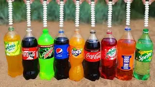 Coca Cola, Fanta, Sprite, Mirinda and Popular Sodas VS Mentos