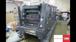 Heidelberg GTO 52 4 colour offset with cpc and alcolor dampening   Gab Supplies Ltd   1992