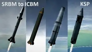 Space Race KSP - SRBM to ICBM - Making History