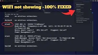 How to Enable WLAN0 for WIFI Connection on Kali Linux