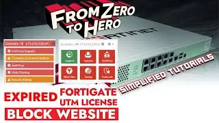 How to Block a Website on Expired FortiGate Firewall