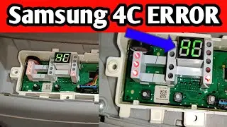 4C error fix in washing machine || samsung