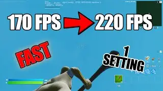 GeForce NOW How to get 60+ more fps in Fortnite by disabling ONE setting Right NOW!