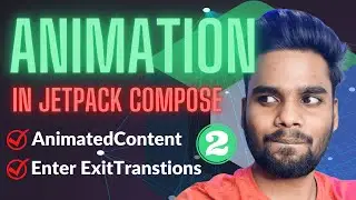 Animated Content in Jetpack Compose | Compose Animation | Hindi