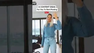 CONTENT IDEAS FOR YOU TO START POSTING TODAY 