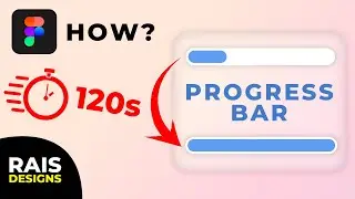 Learn To Create Progress Bar in 120 Seconds (Figma Tutorial)