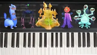 Ethereal Workshop Monsters covered on a Digital Piano ( #MSMPYP2024 ) (My Singing Monsters)