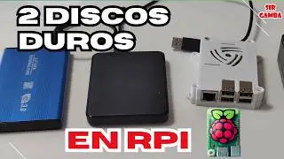 👉 Como instalar 2 DISCOS DUROS en Raspberry Pi - rpi