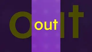 Let's learn Sight Words 🏠 "Out" - They Walk Out of the House! #reading #learning #school #education