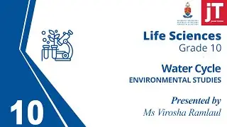 1. Gr 10 Life Sciences - Environmental Studies - Water Cycle