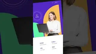 Freelancers landing page design project in Figma 💻🔥💬👇🏻