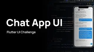 Flutter UI - Chat App