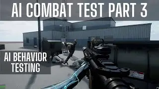 Ai Combat Testing Part 3 - Unreal Engine - 4K 60FPS