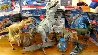 New Massive Collection - Jurassic World Dinosaur Toys - Full Set 2015