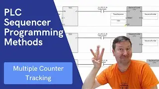 Allen Bradley PLC Sequence Multiple Counter Programming Part 3