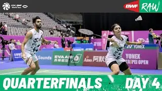 YONEX Taipei Open 2024 | Day 4 | Court 2 | Quarterfinals