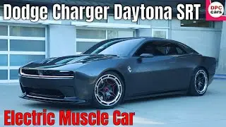 Dodge Charger Daytona SRT 800V Banshee Electric Muscle Car Concept Revealed