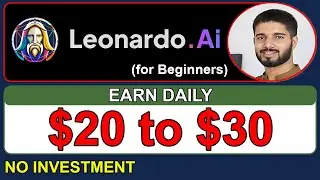 Leonardo.ai for Beginners (How to use) 2023 / 2024 | Earn Money from Leonardo AI