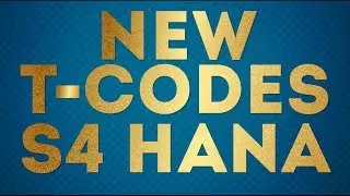 S/4 HANA NEW TCODES | What T-Codes are obsolete in S4 HANA?